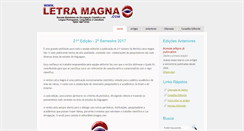 Desktop Screenshot of letramagna.com